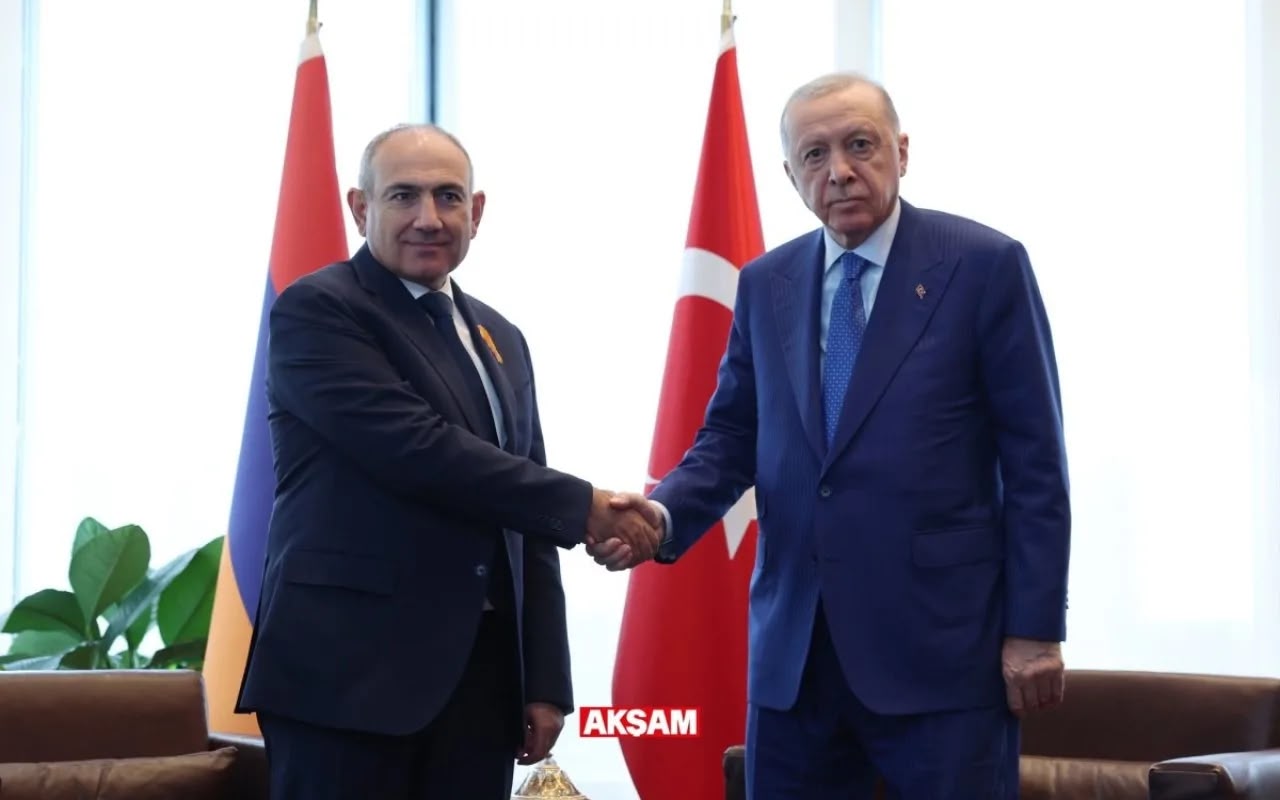 Ərdoğan Paşinyanı qəbul etdi