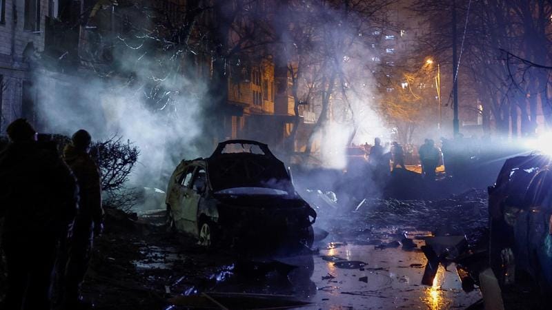 Ukrayna: Rusiya hava zərbələri nəticəsində 8 nəfər həlak olub