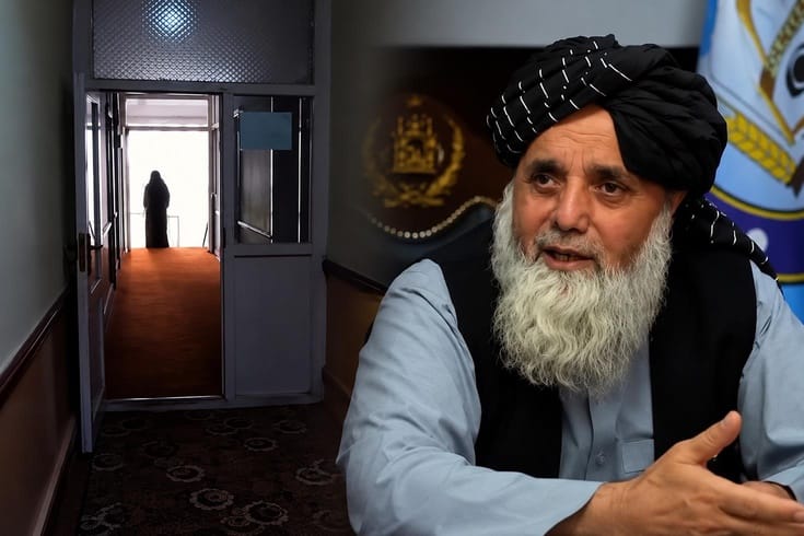 Taliban rəsmisindən şok açıqlama: Qadınlar ağıldan məhrumdur