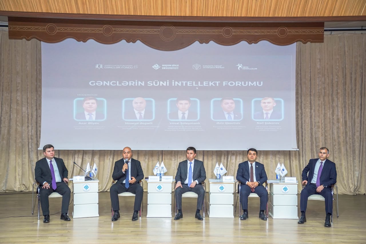 Naxçıvanda Gənclərin Süni İntellekt Forumu keçirilib