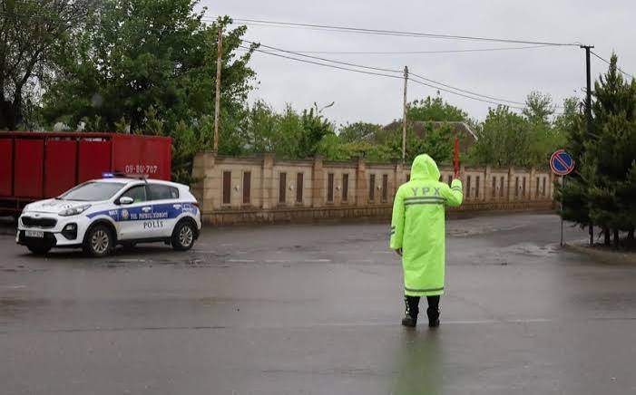 BDYPİ yağışlı hava şəraiti ilə əlaqədar sürücülərə müraciət edib