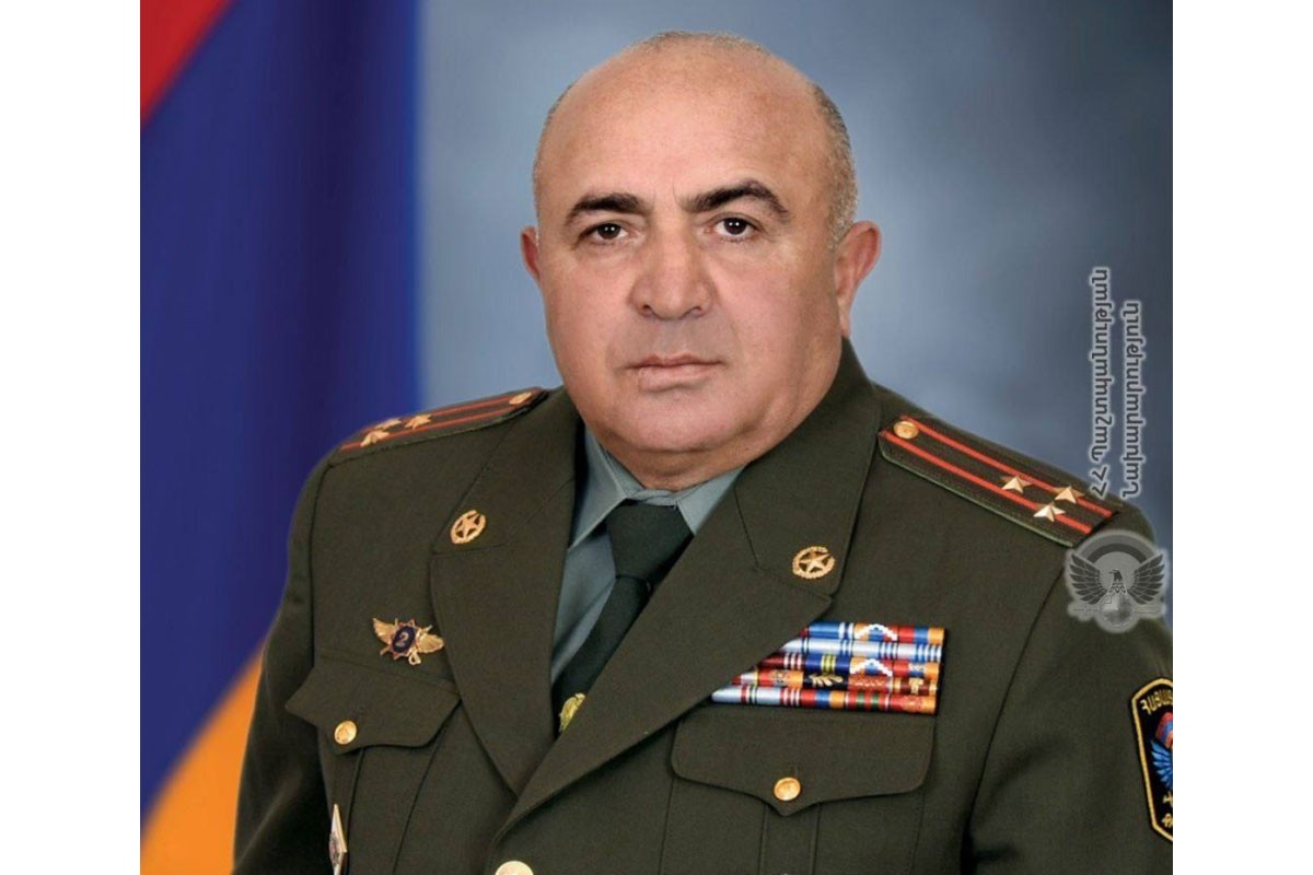 Ermənistanda Xüsusi Ordu Korpusunun komandir müavini vəzifəsindən azad edilib