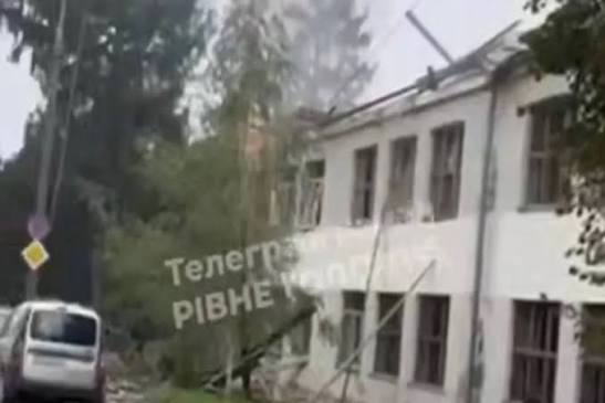 Ukraynanın Rivne şəhərinə hücumda yaralıların sayı 14-ə çatıb