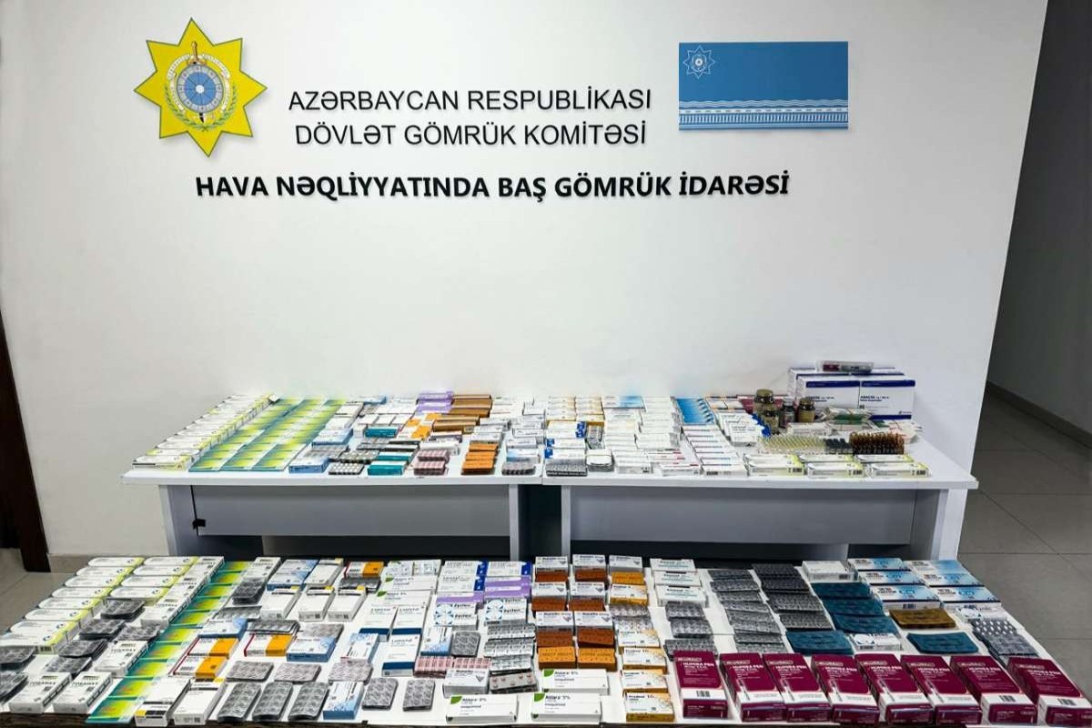 İstanbuldan Azərbaycana dərman vasitələrinin qanunsuz yolla gətirilməsinin qarşısı alınıb