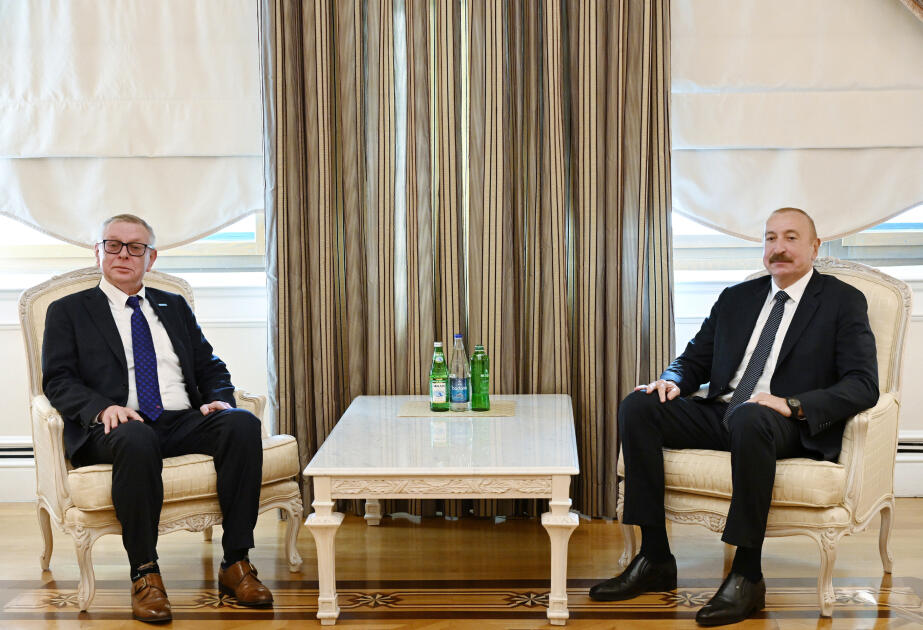 Prezident İlham Əliyev Aleksandr Zuyevi qəbul edib
