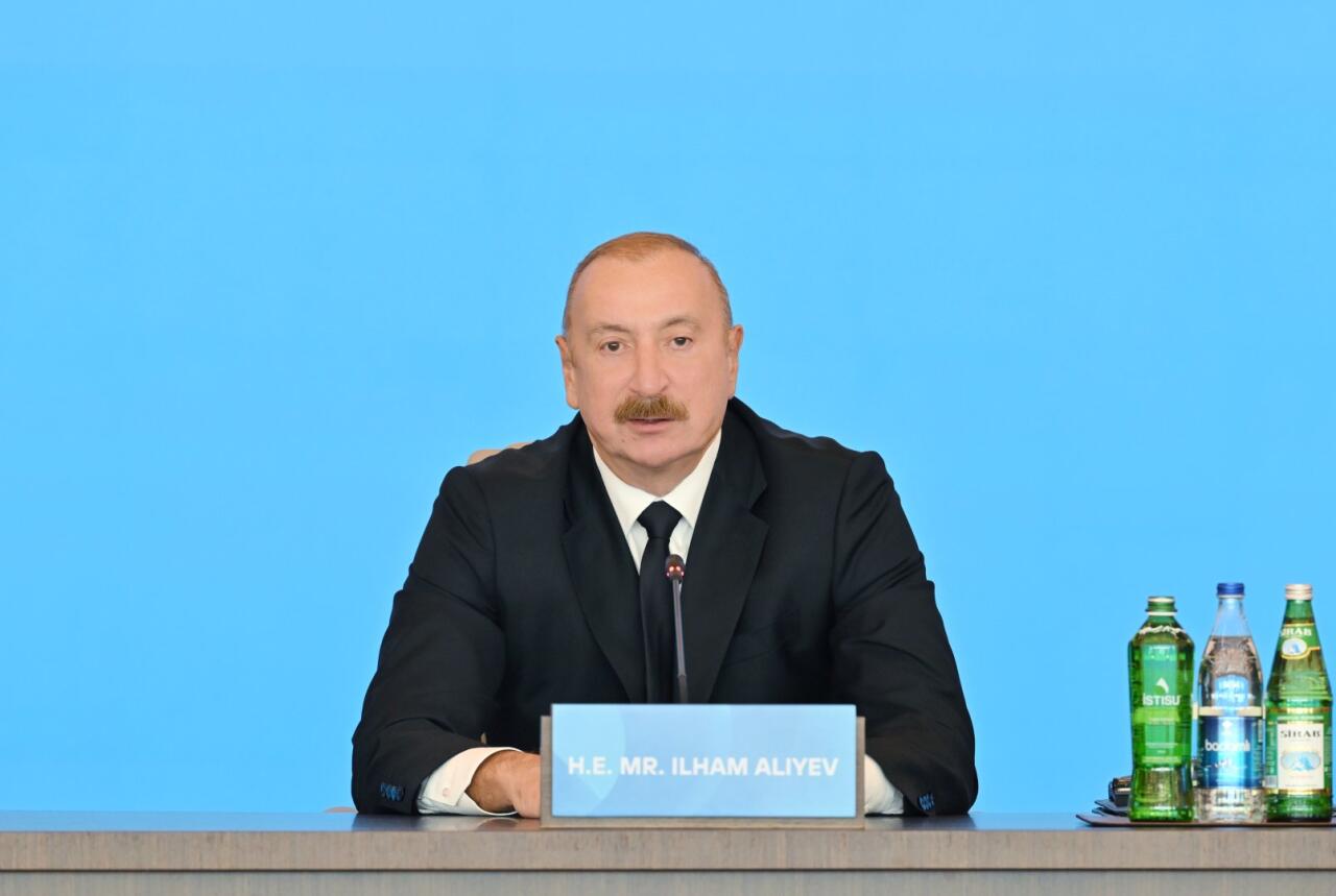Prezident İlham Əliyev: İkinci Qarabağ müharibəsi zamanı bütün etnik qrupların və dinlərin nümayəndələri bir dəmir yumruq kimi birləşdilər