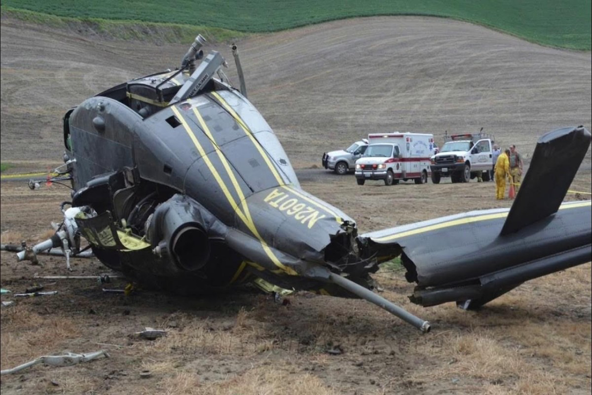 İki helikopter toqquşub, ölənlər var