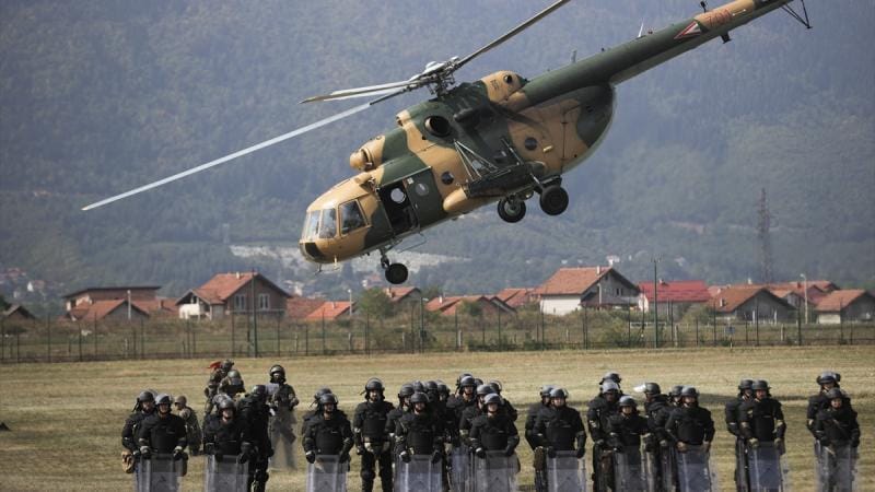 Bosniya və Herseqovinada EUFOR helikopteri qəzaya uğrayıb