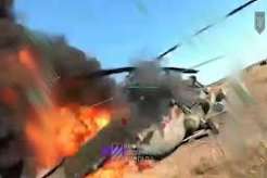 Ukrayna Rusiyaya məxsus Mi-8 helikopterini dronla vurub