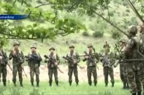 İşğal olunan əraziləri azad edən qəhrəmanlar