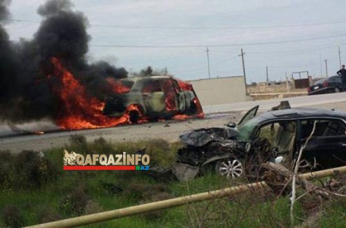 “Azərsu”nun sədr müavini qəzaya düşdü