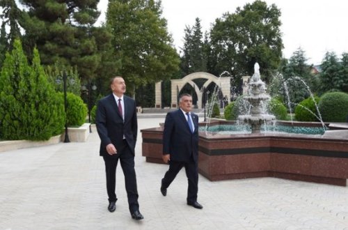 İlham Əliyev Ağsuda açılışlar etdi - Yenilənib