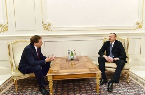 İlham Əliyev Sosialist İnternasionalının baş katibini qəbul etdi