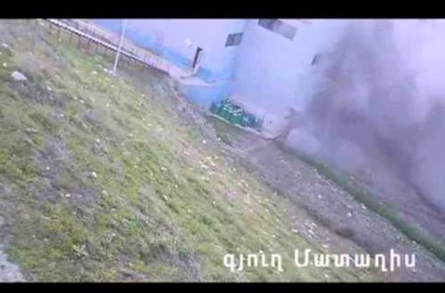 Azərbaycan ordusu düşmən obyektlərini belə vurdu