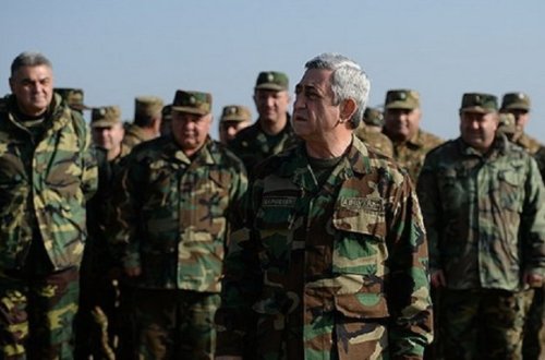 Sarkisyan müharibəyə hazırlaşır?