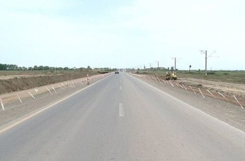 Mingəçevir-Bəhrəmtəpə yolu yenidən qurulur