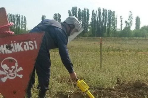 Cəbhəboyu rayonlarda 20 partlayış yeri yoxlanıldı