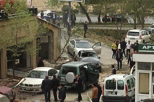 Bakının mərkəzindəki güclü partlayışın