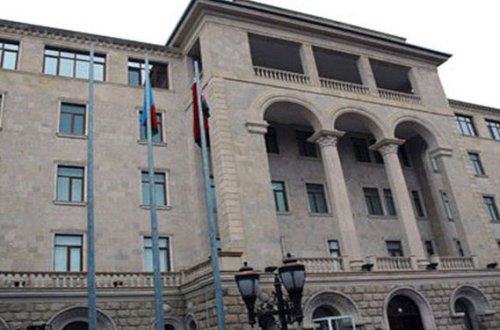 Müdafiə Nazirliyi Seyran Ohanyana xəbərdarlıq etdi