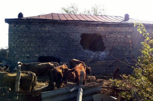 Düşmən dinc sakinlərimizi atəşə tutdu