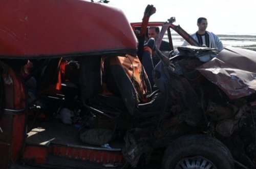 Azərbaycanda dəhşətli yol qəzası