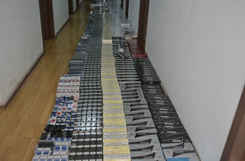 Gömrükçülərin xüsusi əməliyyatı: 271 min 400 siqaret aşkarlanıb