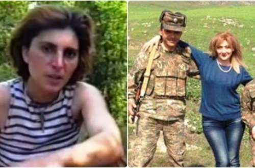 Ermənilərin məşhur qadın snayperi cəbhədə