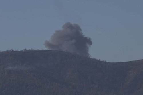 Suriyada hərbi təyyarə qəzaya düşüb