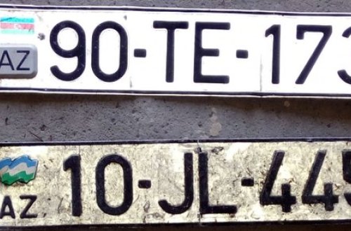 Zibilin içindən avtomobil nömrələri, bank kartları tapıldı