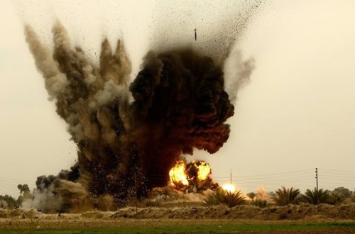 Məsciddə dəhşətli partlayış