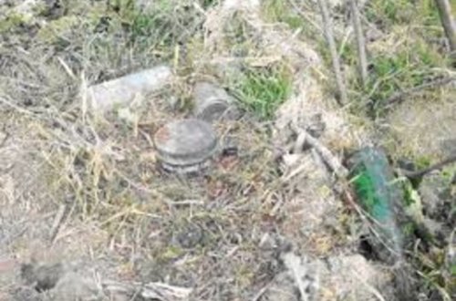 Ağdamda 3 ədəd piyada əleyhinə mina tapılıb