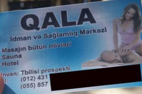 Bakının mərkəzində vətəndaşlara intim təklif
