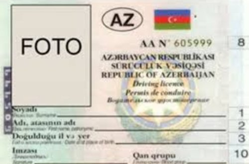 MERO-da sürücülük vəsiqəsi bazarı açıblar