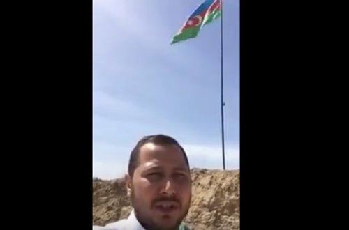 Lələtəpədə bayrağımızın dalğalandığı nöqtədən