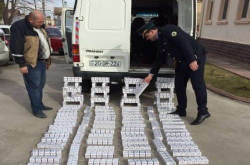 Gömrük Komitəsi külli miqdarda siqaretin ölkəyə gətirilməsinin qarşısı alınıb