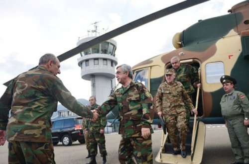 Sarkisyanın Qarabağ səfərində