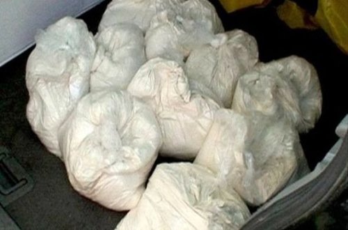 Azərbaycanda yarım ton heroin tapıldı