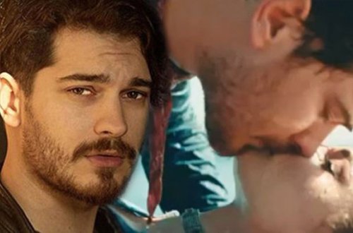 Aktyor modellə öpüşdü