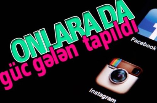 İnstagram və Facebook-u 
