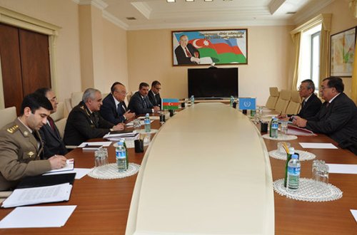 Kəmaləddin Heydərov AEBA nümayəndəsi ilə