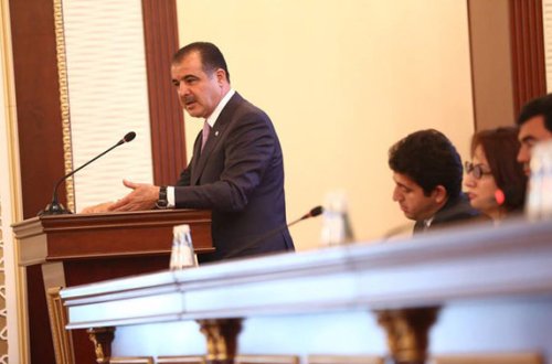 İcra başçısı hesabat yığıncağı keçirdi