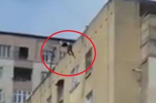 Bakıda gənc qız özünu 9-cu mərtəbədən atdı