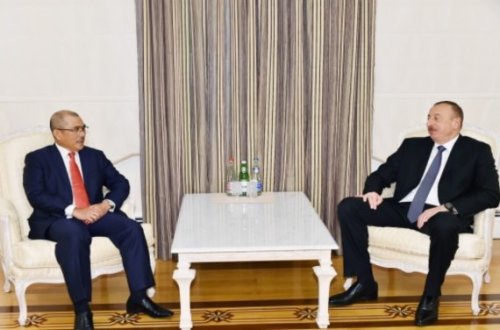 İlham Əliyev Malayziya parlamentinin Nümayəndələr Palatasının sədr müavinini qəbul edib