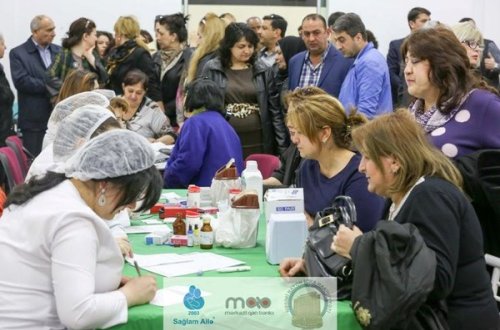 Nəsimi rayon ictimayyəti Ordumuzun qəhrəman  əsgərlərinə dəstək nümayiş etdirir