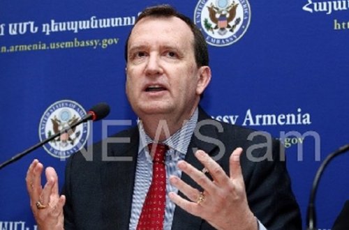 ABŞ səfiri Qarabağla bağlı sualdan