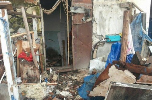 Şəmkirdə partlayış olub