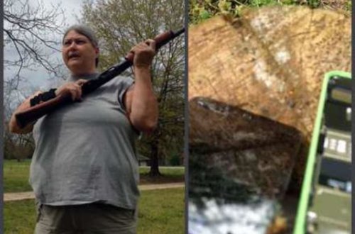 Ana övladlarının iPhone telefonlarını güllələdi