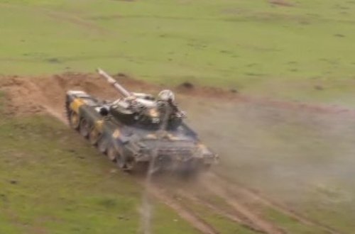 Erməni tankının son dəqiqələri