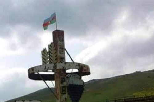 23 ildən sonra bayrağımız Cəbrayılda dalğalanır