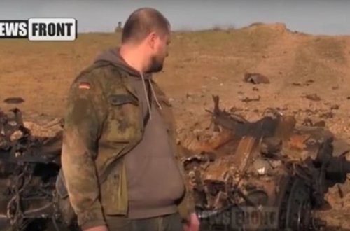 Erməni tankının izi belə qalmadı -